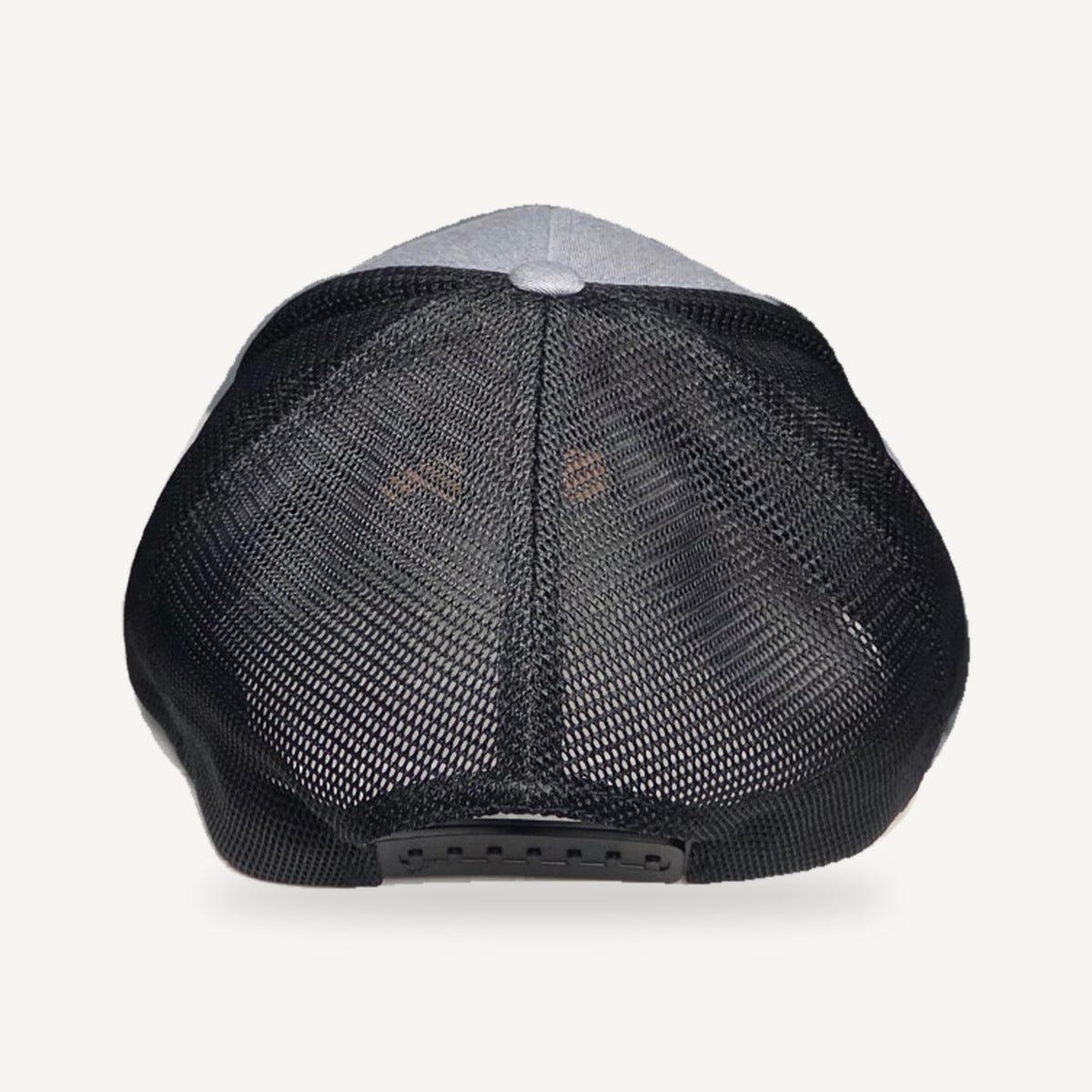 American Flag Acrylic Patch Flexfit 110 Hat - Gray / Black