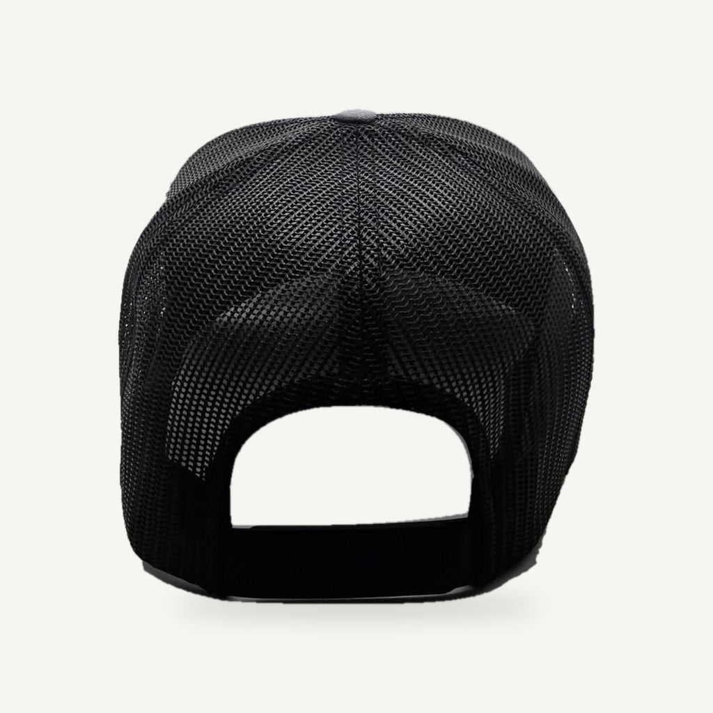 HUNT Acrylic Patch Richardson 112FPR Rope Hat - Gray / Black