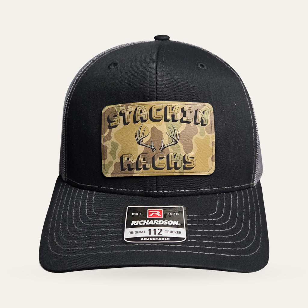Stackin Racks Trucker Hat - Black / Gray