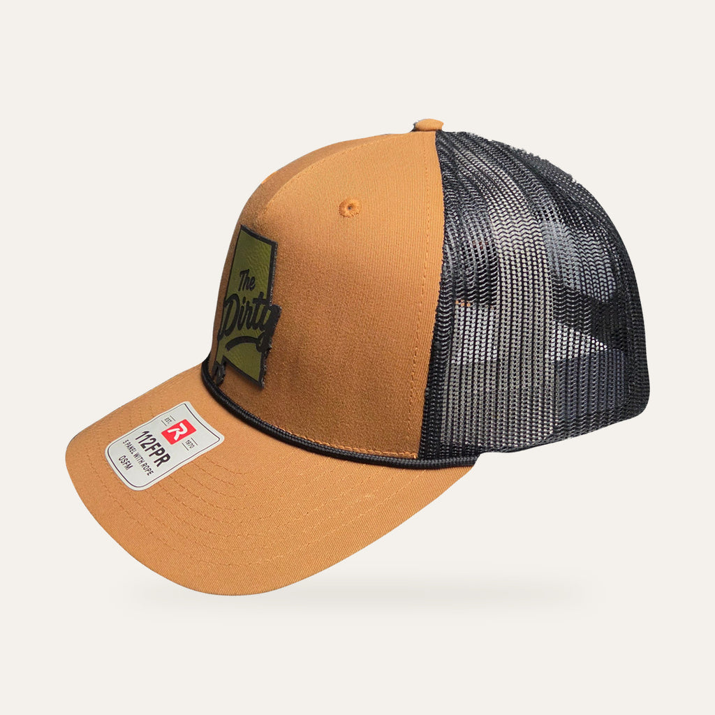 The Dirty Alabama Rope Hat - Tan / Black