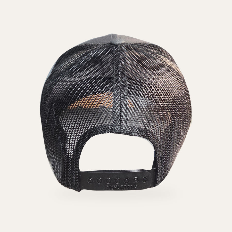 Chasin Tail Trucker Hat - Heather Gray / Black