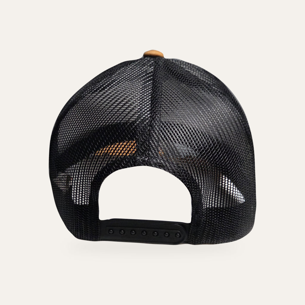 The Dirty Mississippi Trucker Hat - Tan / Black
