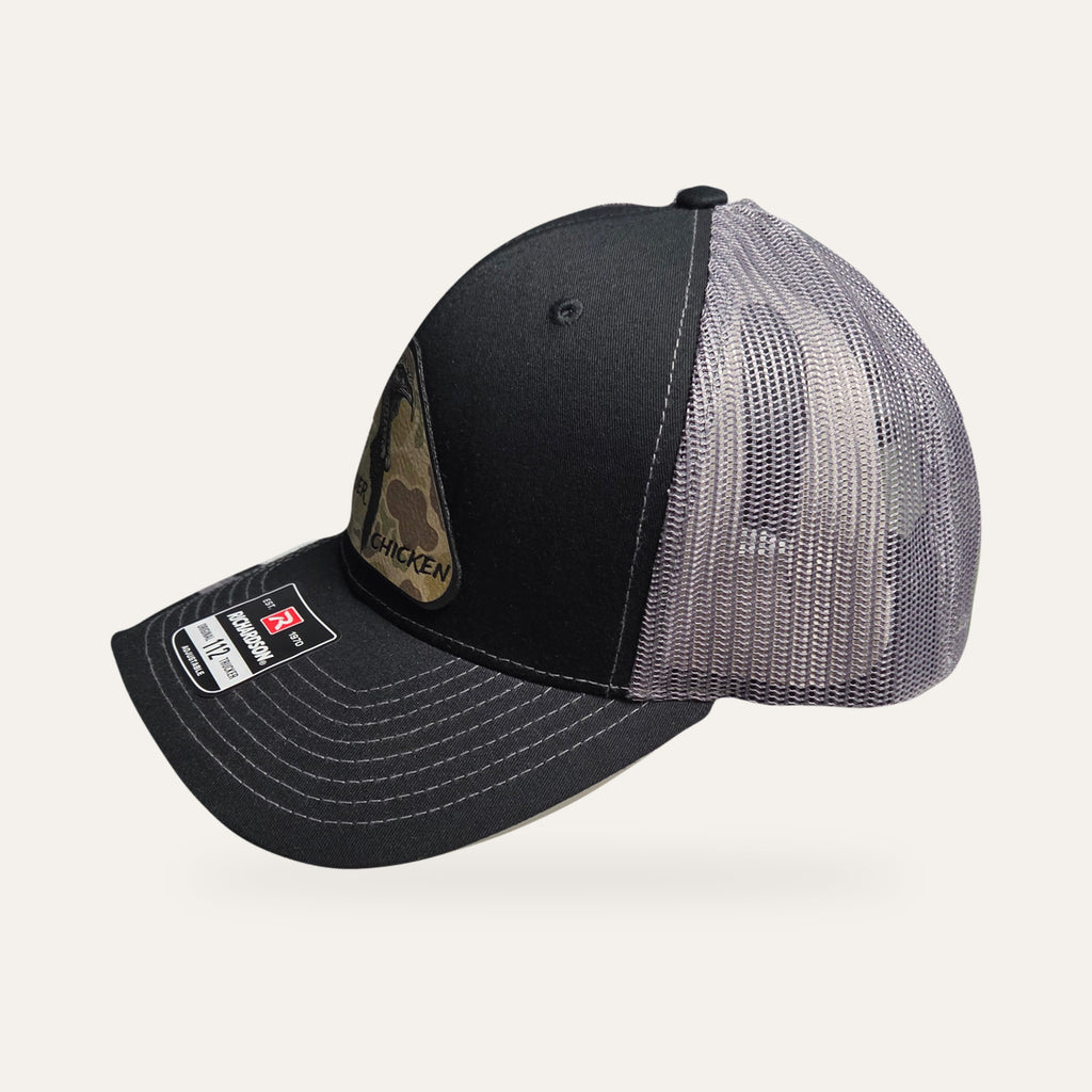 Thunder Chicken Trucker Hat - Black / Gray
