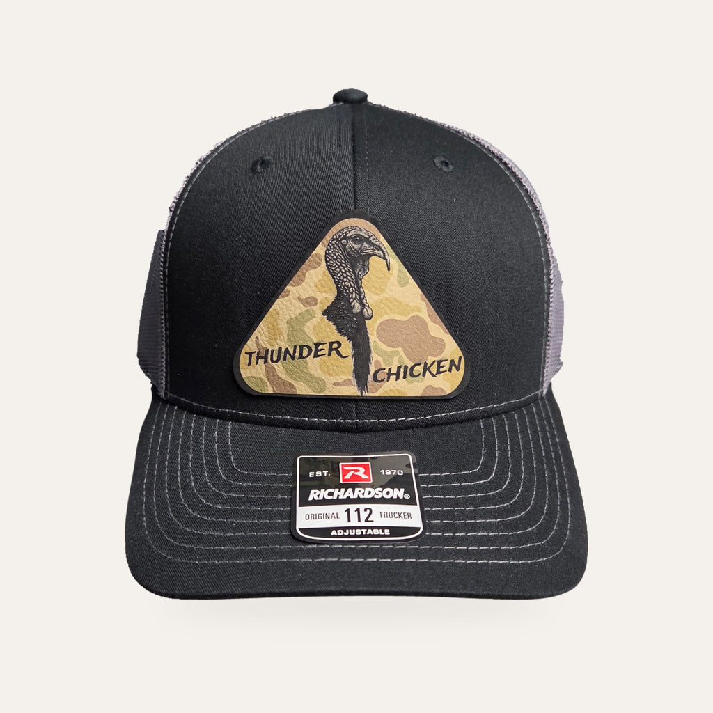 Thunder Chicken Trucker Hat - Black / Gray